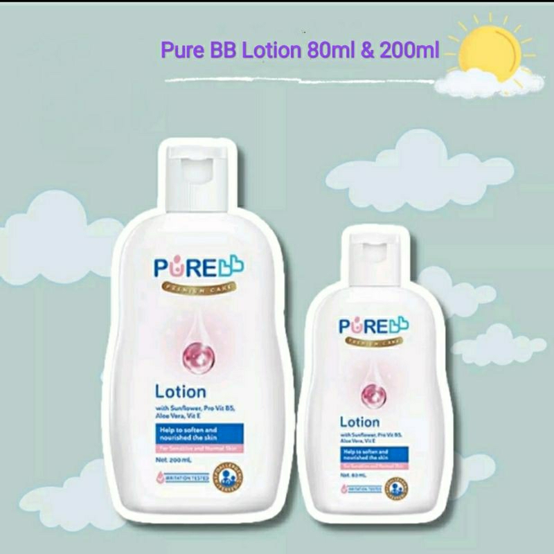 PURE BABY Lotion 80ml 200ml PureBB