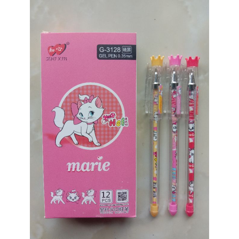 

Bolpoin Gel Zhi Xin G-3128 Bolpoin Hitam (3 Pcs) Murah