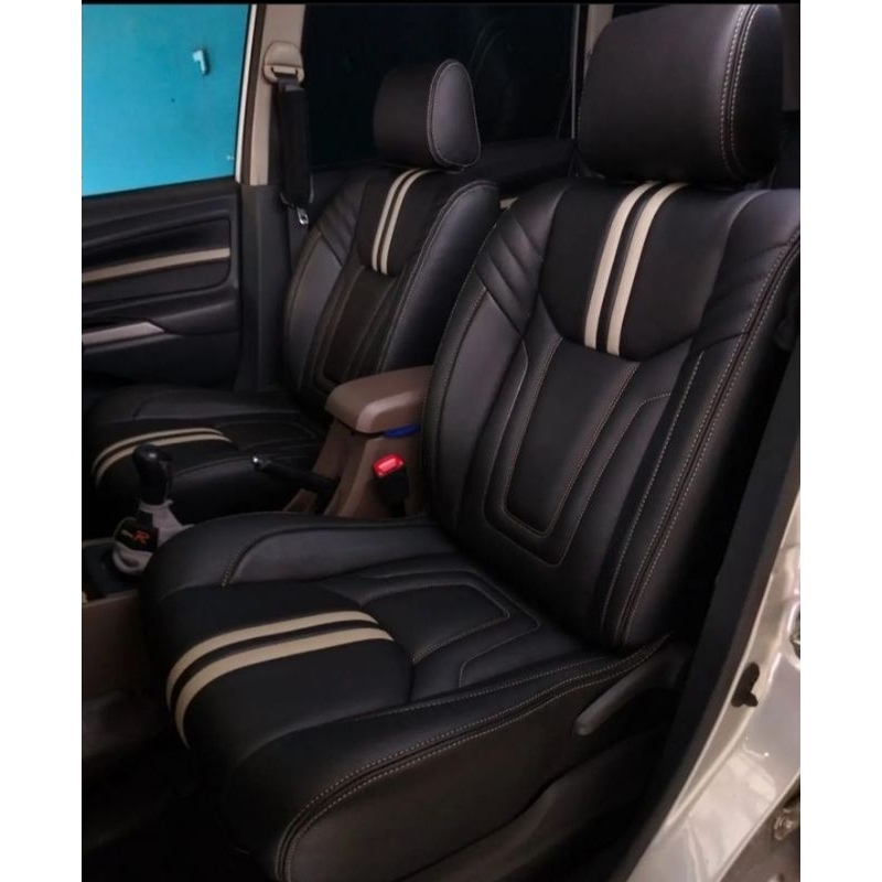 sarung jok mobil ( Avanza Xenia 2005/2023 ) xsapnder rush Terios  ertiga xl7 innova reborn BR-v 2024