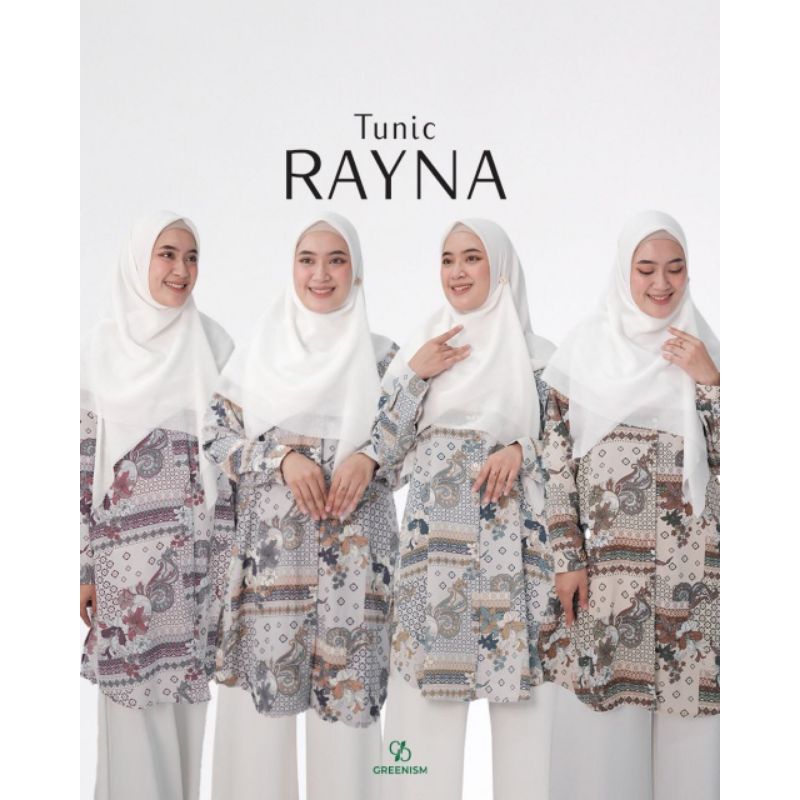 RAYNA TUNIC BY GREENISM/RAYNA TUNIC GREENISM/TUNIK BY GREENISM/TUNIKBUSUI/RAYNA TUNIC BY GREENISM