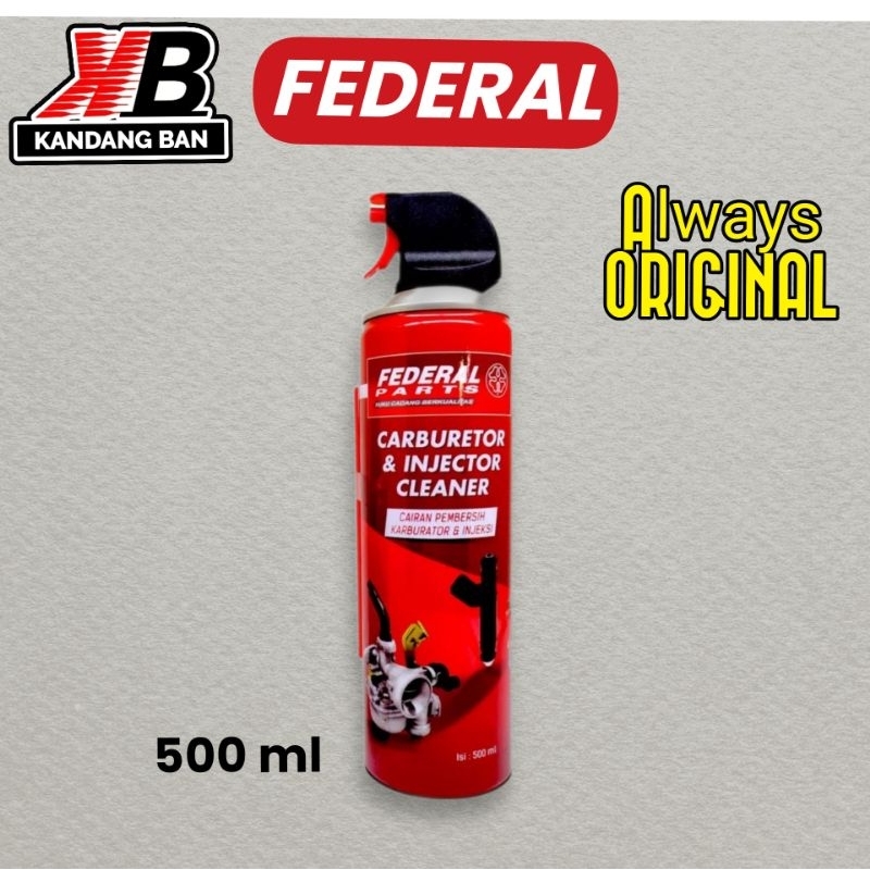 CARBURATOR &amp; INJECTION CLEANER FEDERAL 500 ML ,100% ORIGINAL