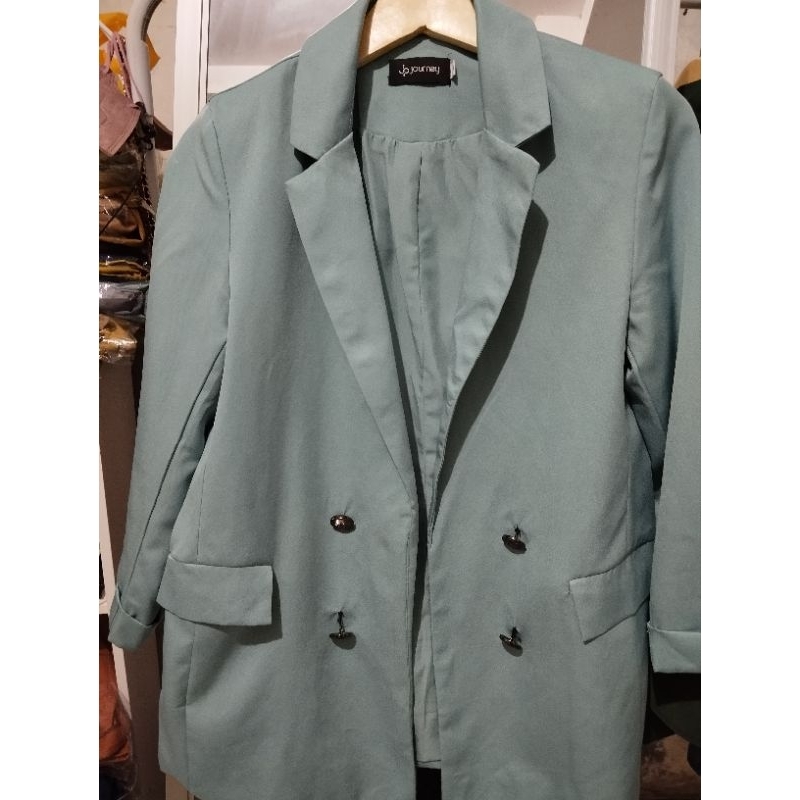 preloved Malika blazer original by journey scarves