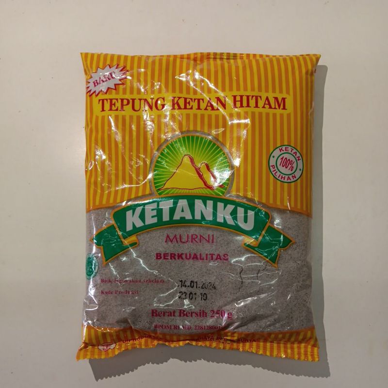

Tepung Ketan Hitam Ketanku 250gr