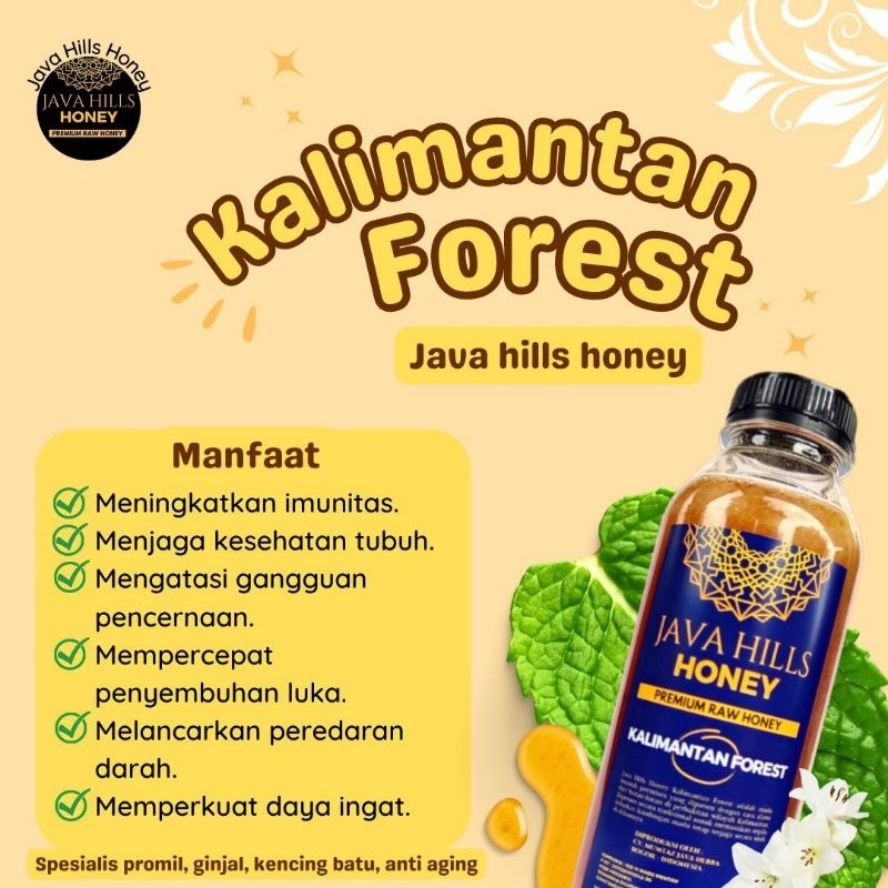 

JAVA HILLS MADU KALIMANTAN FOREST