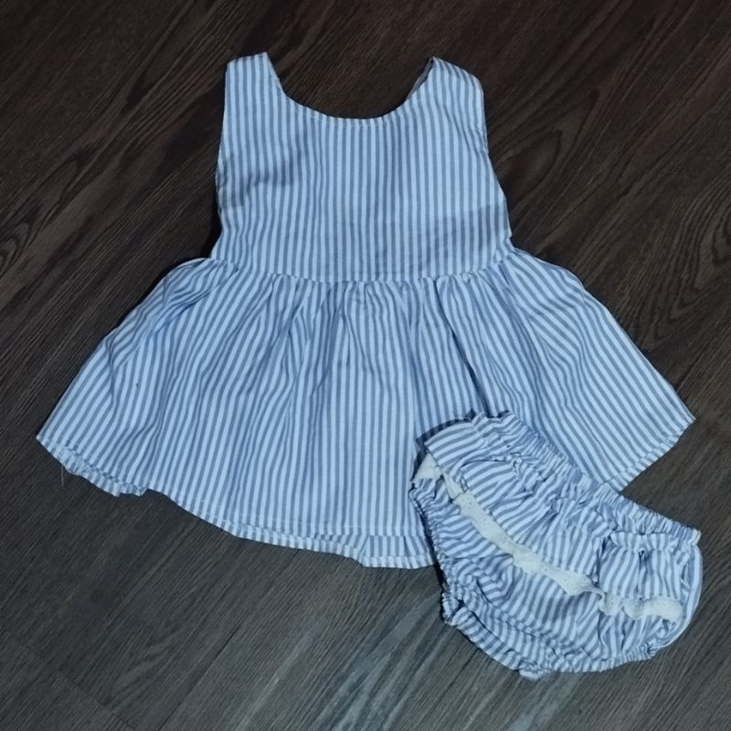 Preloved set baby dress
