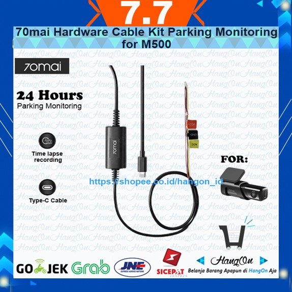 Hardware Cable Kit 70mai UP03 Hardwire 24 Hour Parking Monitoring Car