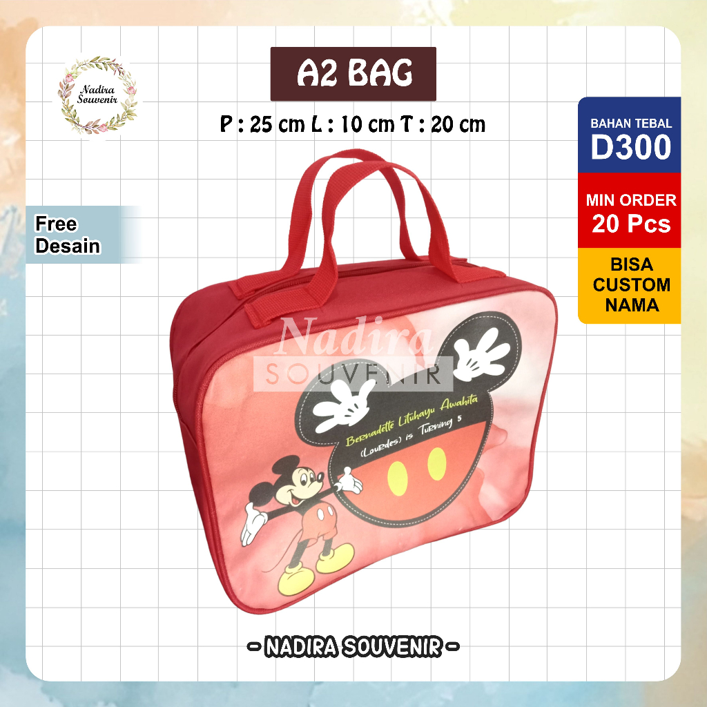 TAS ULTAH TERLARIS TAS ULANG TAHUN TAS SOUVENIR ULANG TAHUN TAS ULTAH ANAK TAS BIRTH DAY GOODIE BAG 