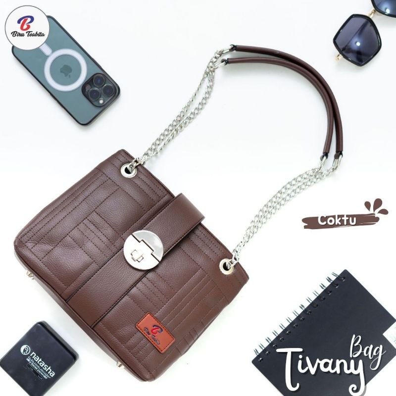 TIVANY BAG BY BIRU TSABITA TAS WANITA MURAH BAHAN CHOCOLY