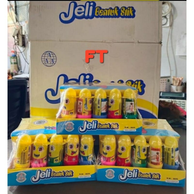 

Jeli bentuk stick JUMBO 20 pcs/pack