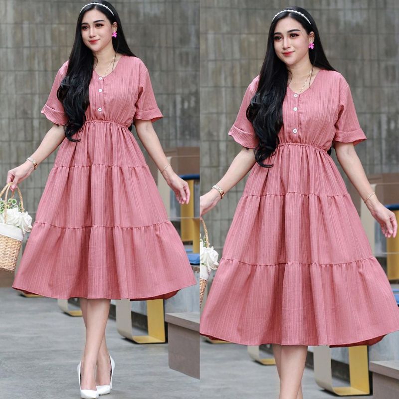 KATRIEN DRESS DASTER POLOS KEKINIAN BABY CRUSH DRESS DASTER KEKINIAN