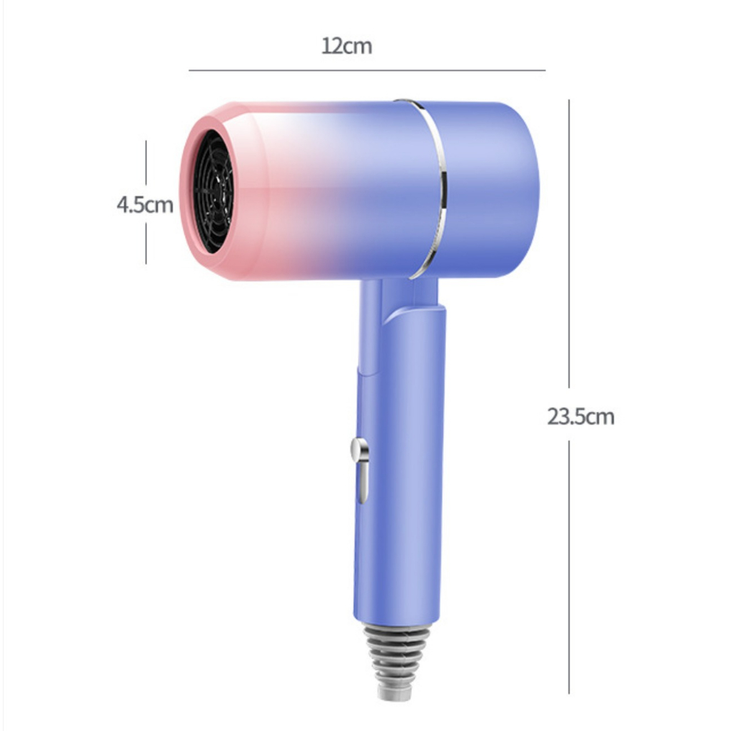 Hair Dryer Portable / Hair Dryer Pengering Rambut Lipat Professional Multifungsi