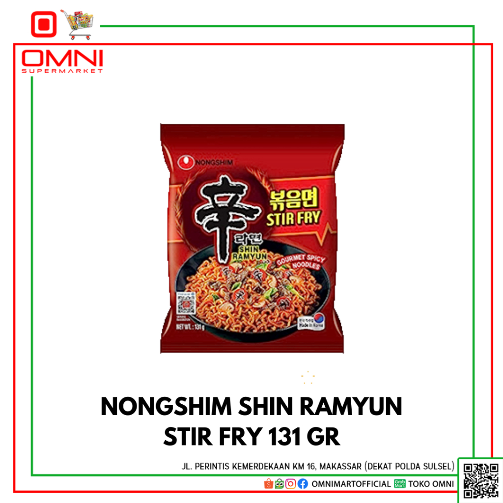 

NONGSHIM SHIN RAMYUN STIR FRAY 131 GR