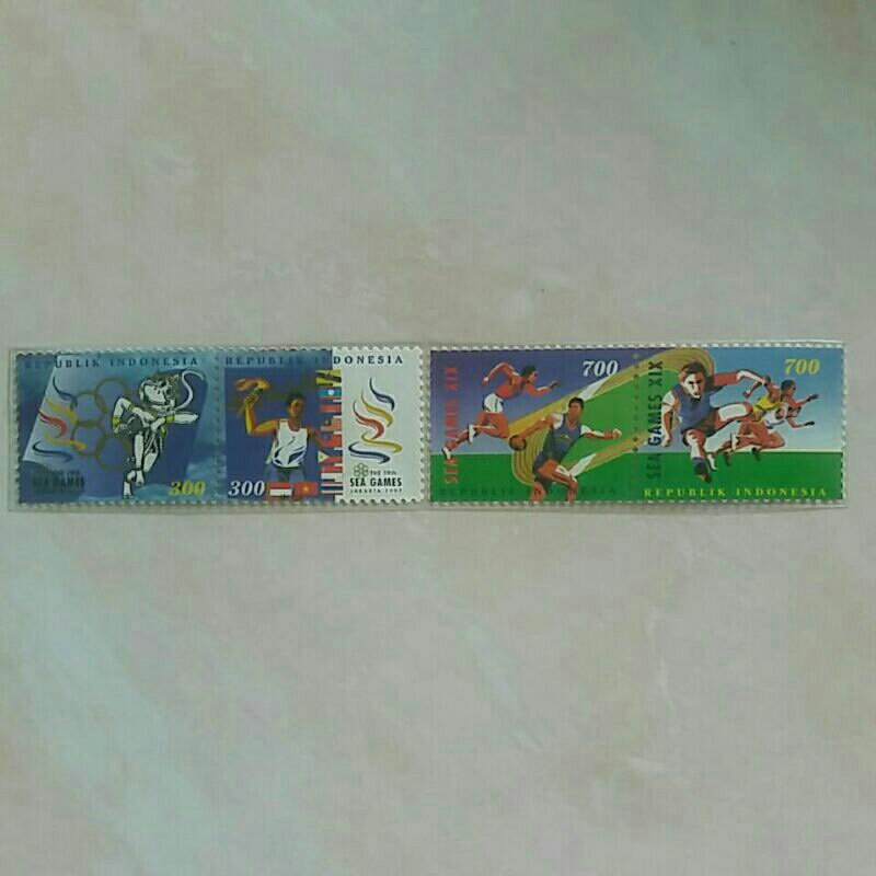

(AC) Perangko Indonesia 1997 Sea Games Ke -19 Set Lengkap 4pcs Mint