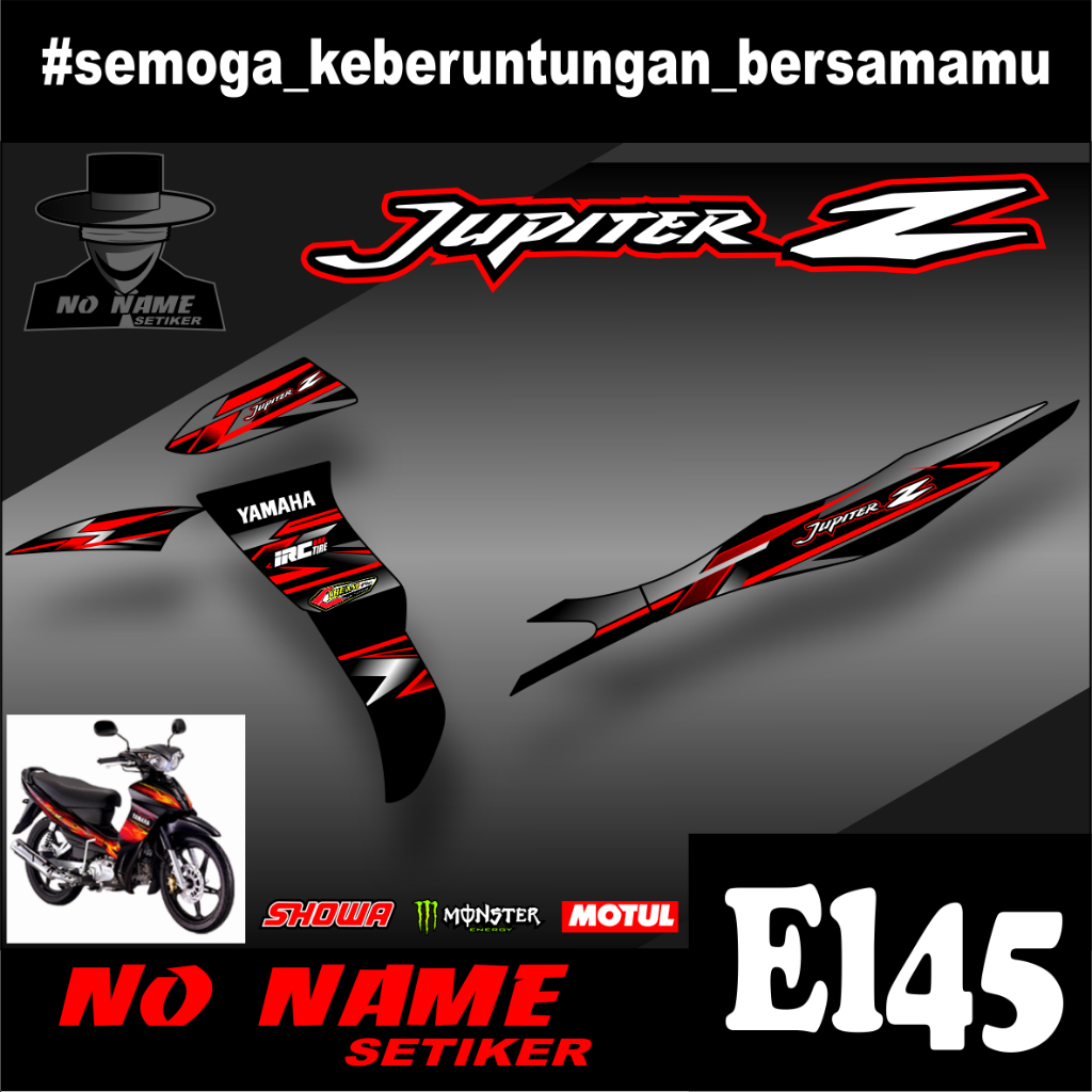 Striping Jupiter Z(EL45) 2004 2005 2006 2007 2009 stiker sticker setiker