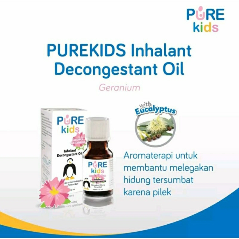 Pure kids inhalant decongestant oil 10ml