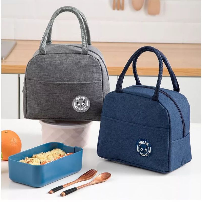 Tas Bekal Lunch Box Tas Travel Bekal Makanan Cooler Bag Waterproof Lunch Bag Tas Makanan Awet Panas