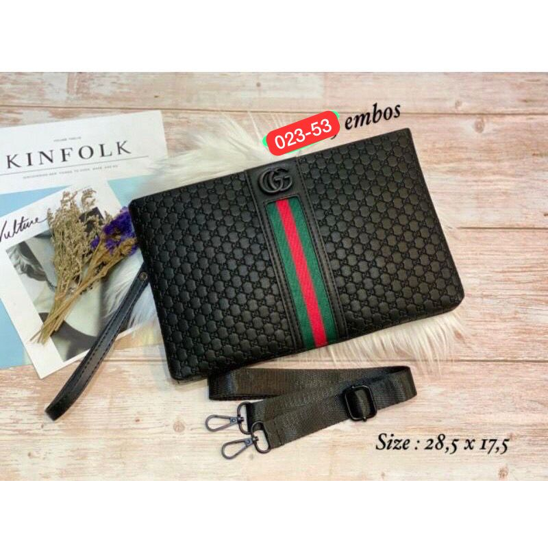 11.11 SALE : TAS TANGAN HANDBAG CLUTCH GC UK.26x16 FASHION TAS WANITA / PRIA TAS MURAH BRANDED TAS IMPORT