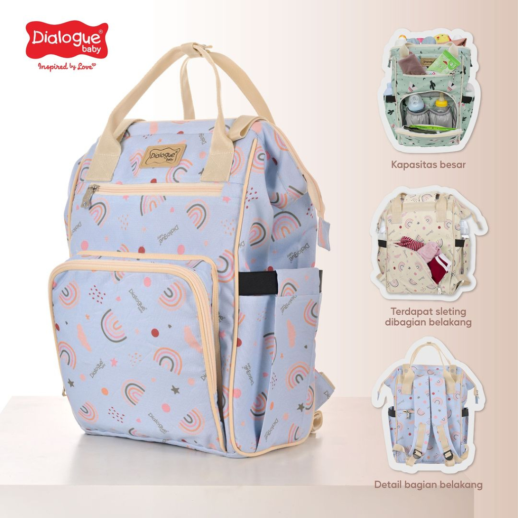 Tas Ransel 2 In 1 Heaven Series - DGT7521 - Dialogue Baby