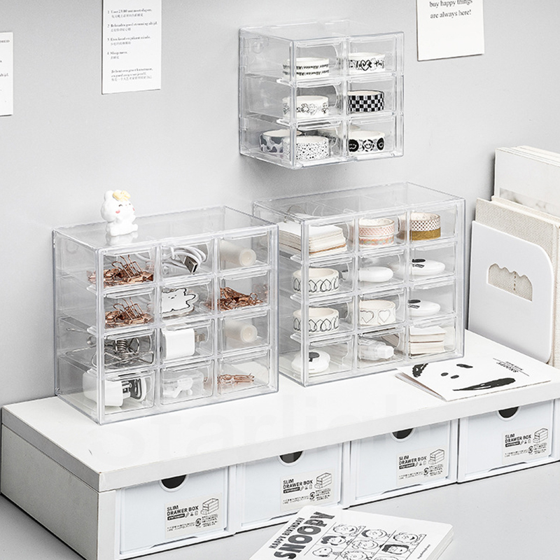 NEA STARLIGHT LACI MINI MEJA RIAS RAK PENYIMPANAN KOSMETIK STATIONARY KOREAN AESTHETIC