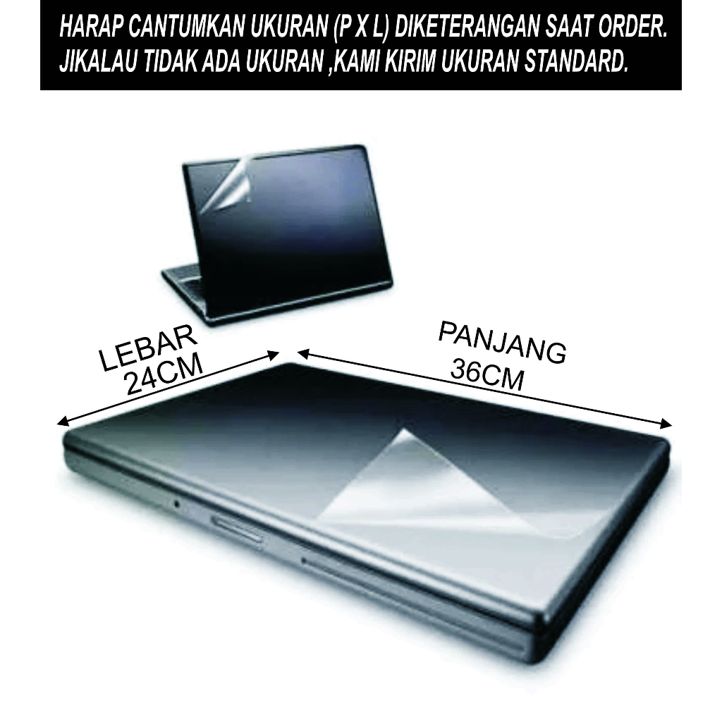 ANTIGORES/GARSKIN LAPTOP TRANSPARAN