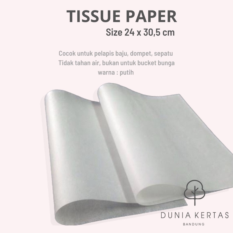 

ISI 100 LEMBAR. kertas tissu / tissu paper / wrapping