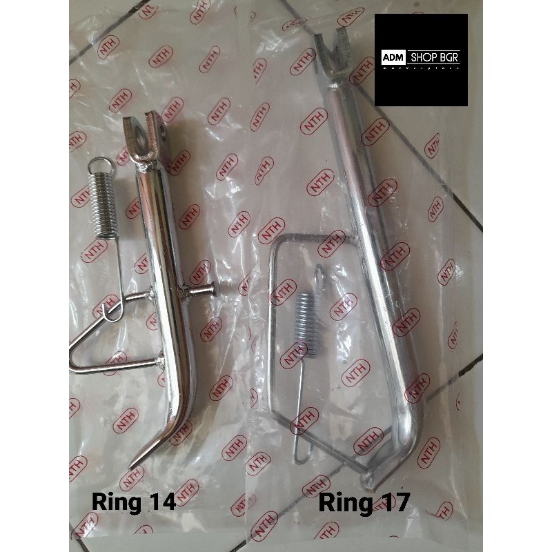 Standar Sampinh Chrome NTH Ring 14 Universal dan Ring 17 Honda Beat Scoopy Vario 110 Spacy STANDAR SAMPING