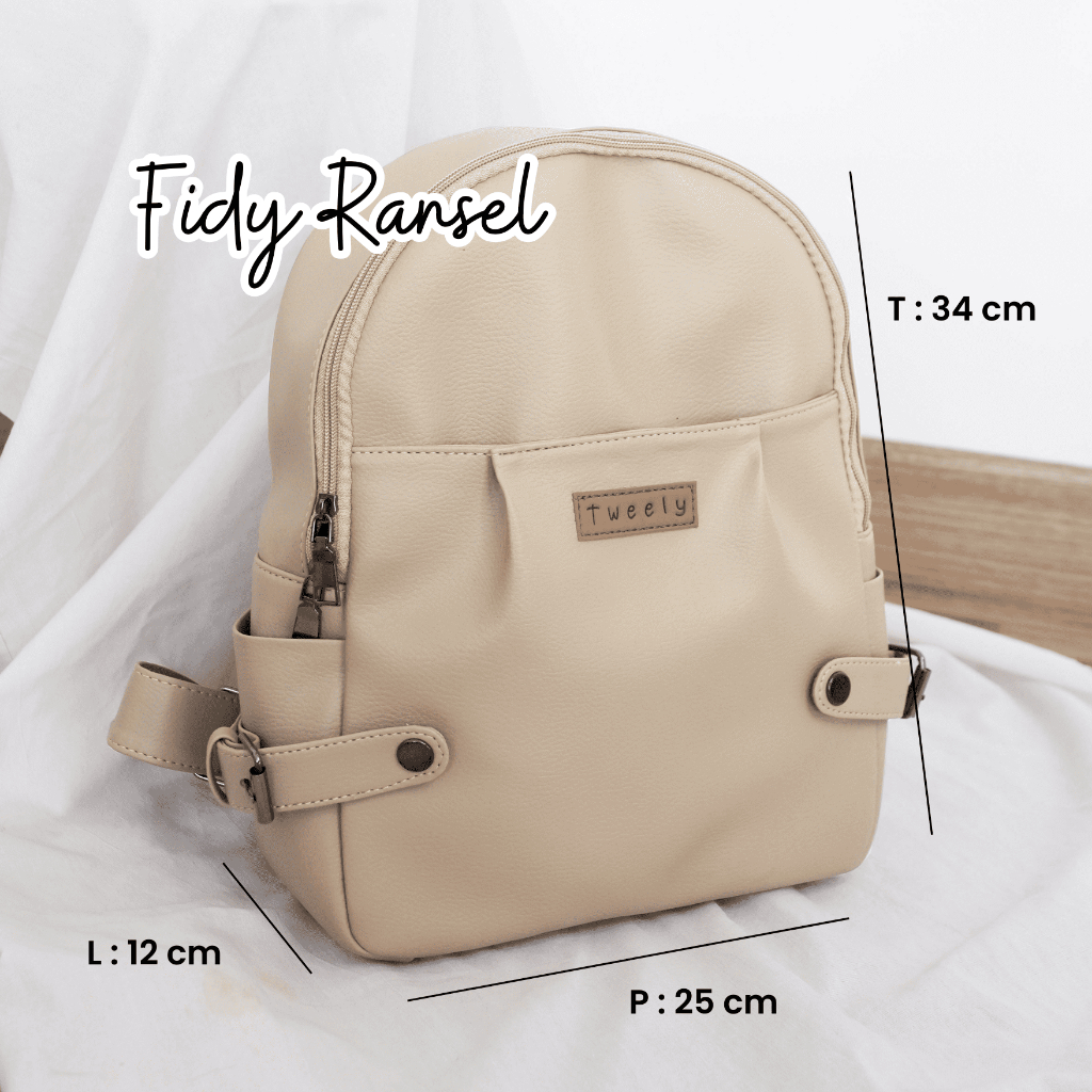 Fidy Ransel - Tweelyforbag - Tas Ransel Wanita - Tas Wanita