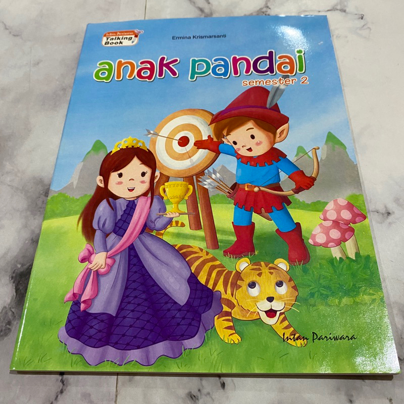Anak pandai semester 2 anak pintar sebelum sekolah / buku belajar anak preschool paud 4 5 6 tahun / 