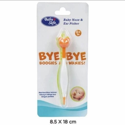 Baby Safe Baby Nose&amp;Ear Picker Pembersih Hidung dan Telinga Bayi