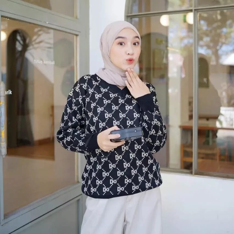 Sweater knit premium import/sweater rajut import/sweater rajut premium