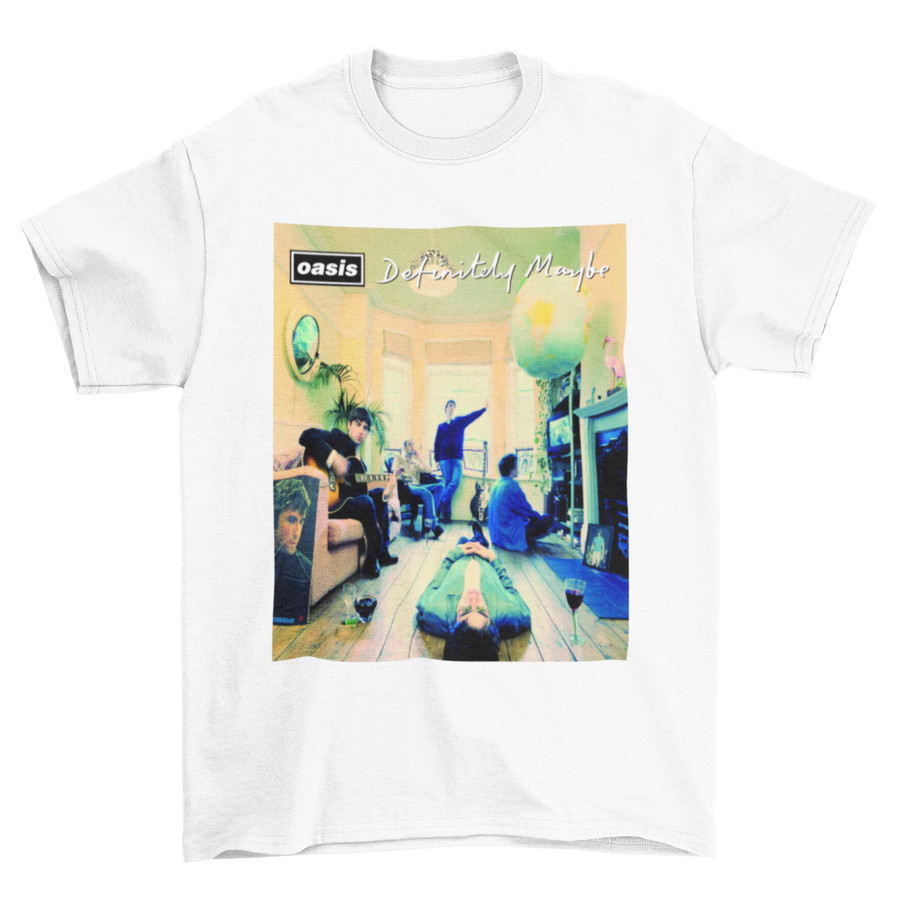 Tomoinc Kaos Band Oasis - Definitely Maybe