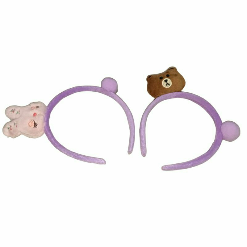 BANDO BULU BONEKA POM POM 3D