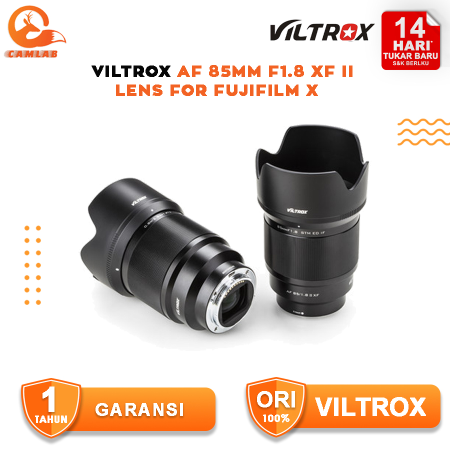 Viltrox AF 85mm f/1.8 XF II Lens for FUJIFILM X