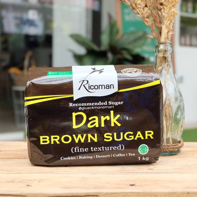 

Ricoman Dark Brown Sugar 1kg