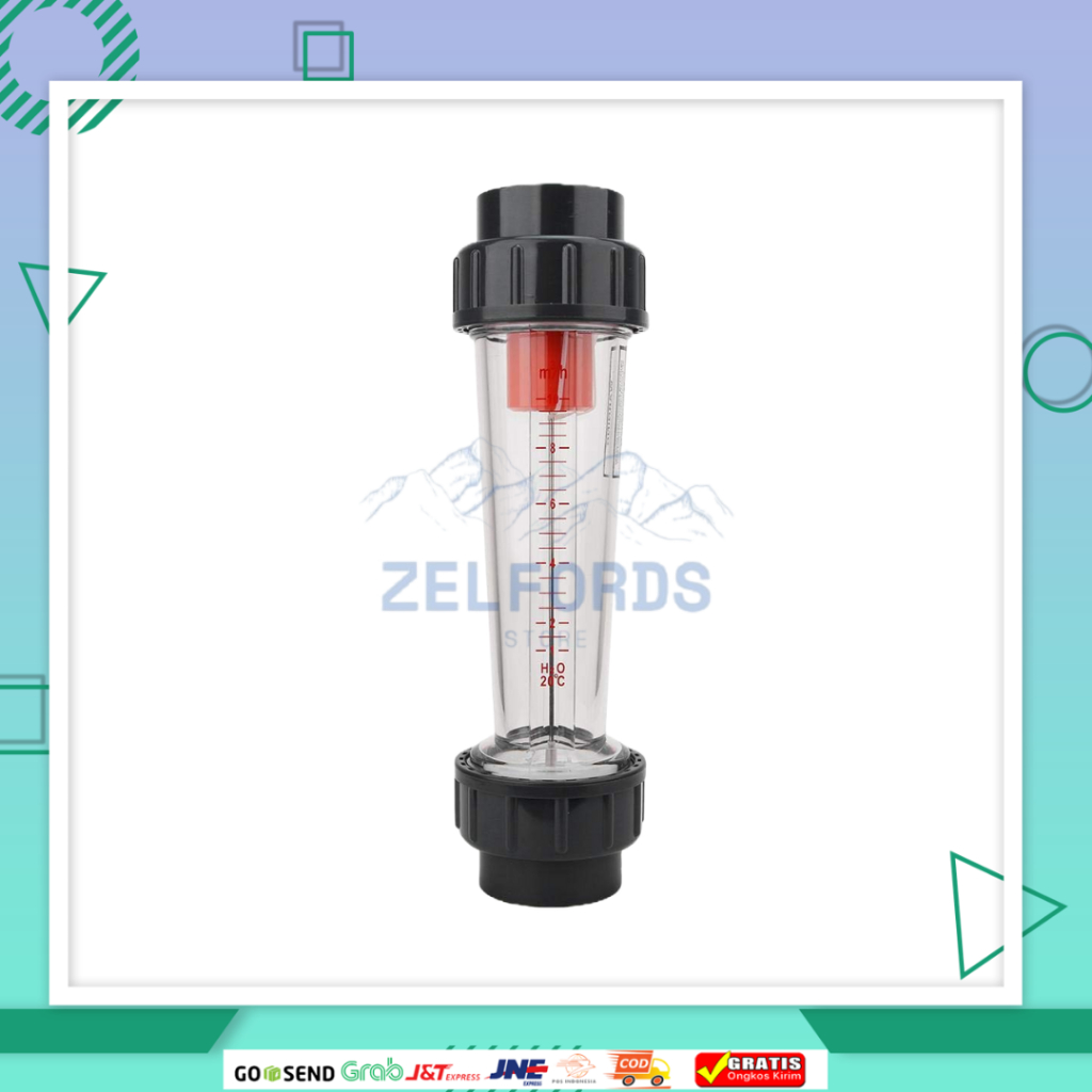 Rotameter LZS-50D / Flowmeter Air / 2 inch