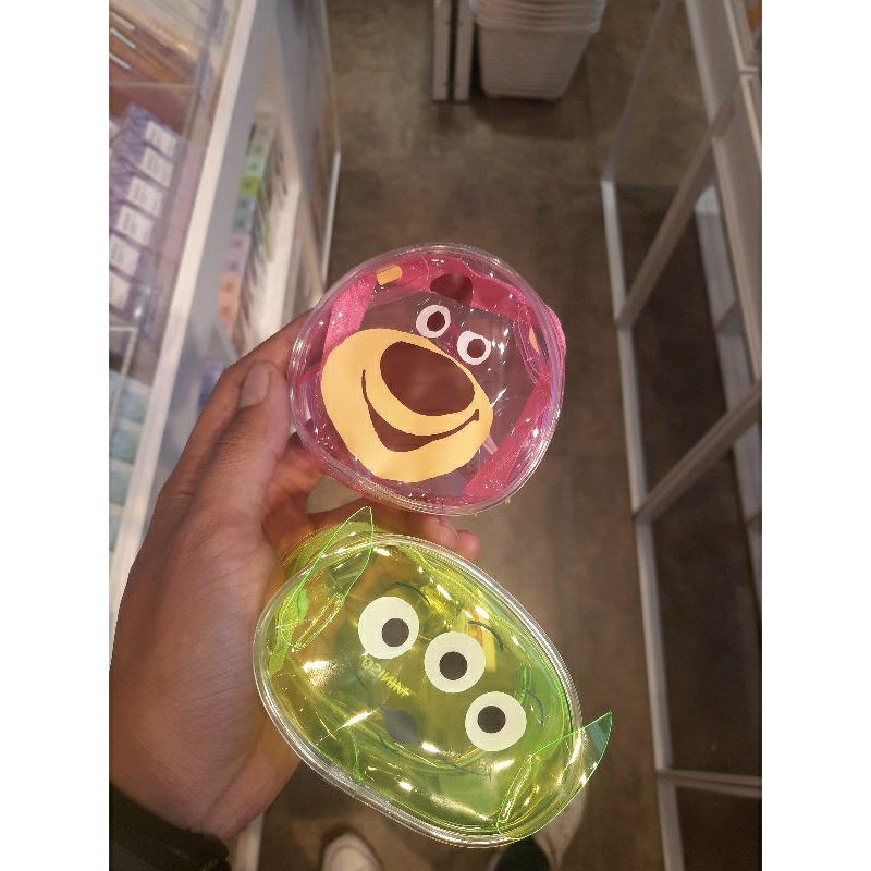 miniso 🇲🇨 x toy story coin purse/dompet koin/dompet serbaguna/lotso & alien