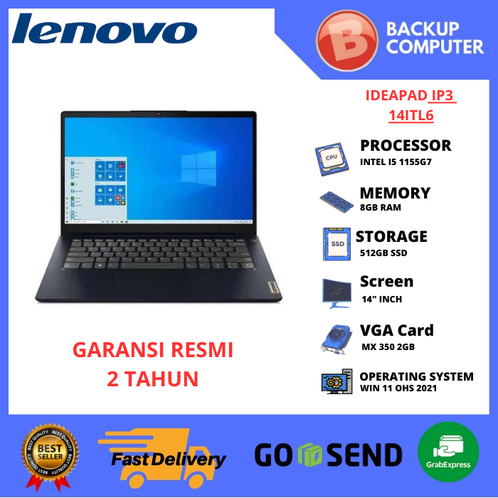 LENOVO IP3 14ITL6 82H701GEID / 82H701GFID i5-1155G7