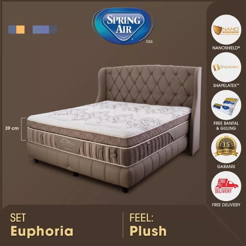 SPRING AIR EUPHORIA FULLSET/ KASUR