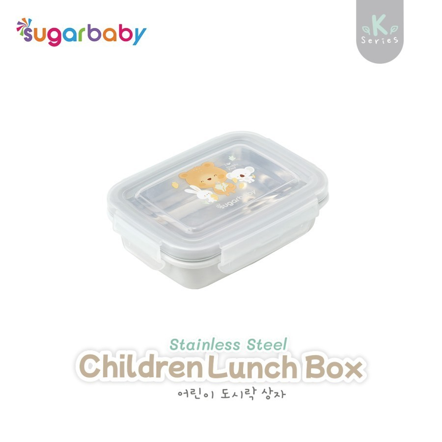 Sugar baby Stainless Steel Children Kids Lunch box | Kotak Makan Anak
