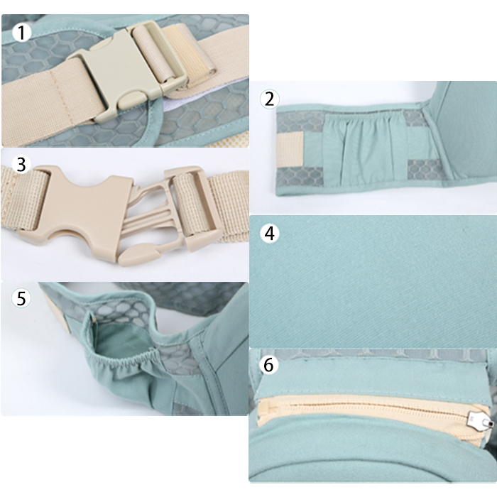 [1KG 2PCS] Babyland Gendongan Babylab Depan Hipseat (JYJ) Kantong Bayi Kupluk Baby Carrier 3 in 1 / Hipseat Bayi / Babylab 4 IN 1