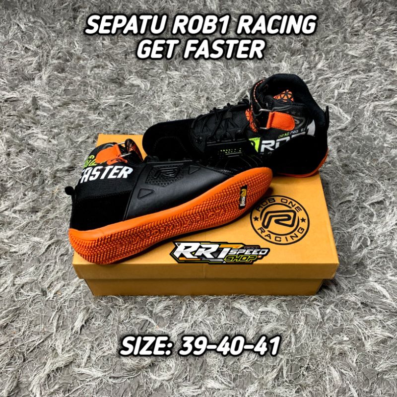 SEPATU DRAG BIKE ROB1 DRAG BIKE FASTER 21 100% ORIGINAL