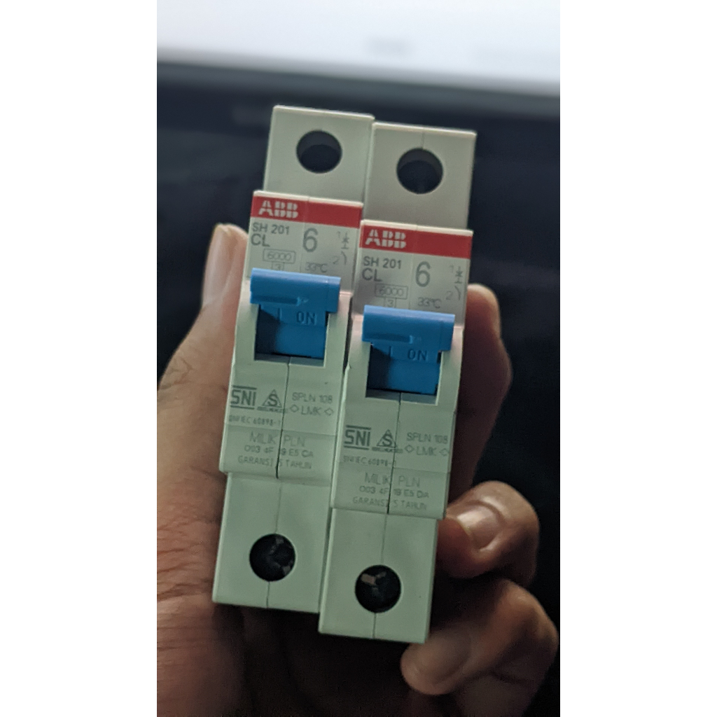 ABB MCB 6 AMPERE SH201-CL6