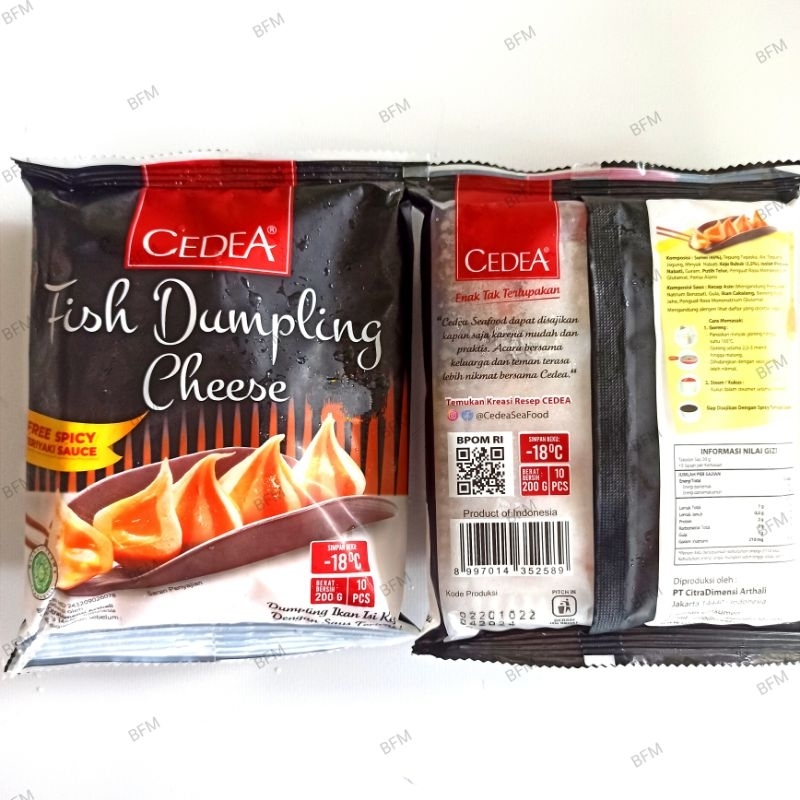 

Cedea Dumpling Cheese (10 Pcs) 200 Gr