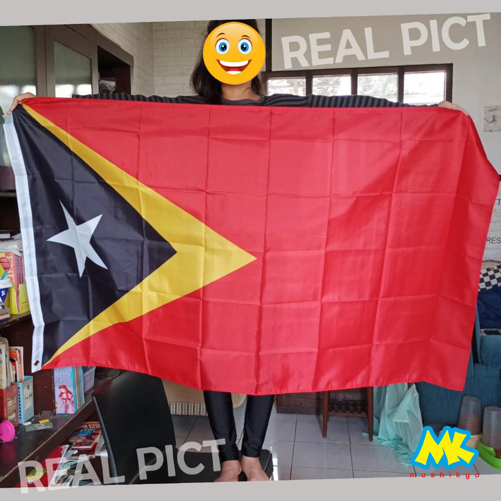 Bendera Timor Leste Big Flag
