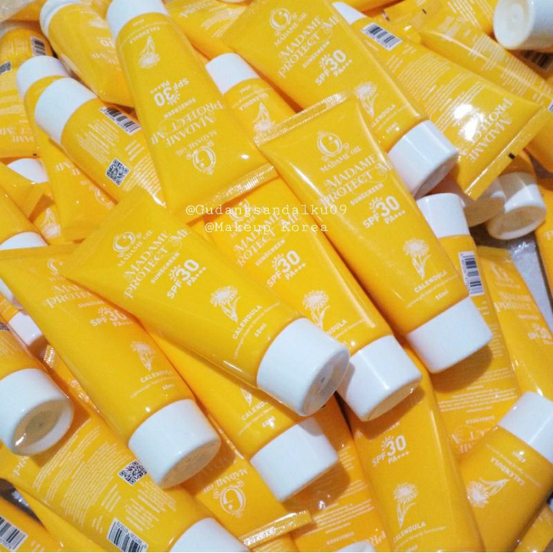 Sunscreen Madame Gie Mdame Protect Me SPF30 PA+++ With Calendula Extract 60ml