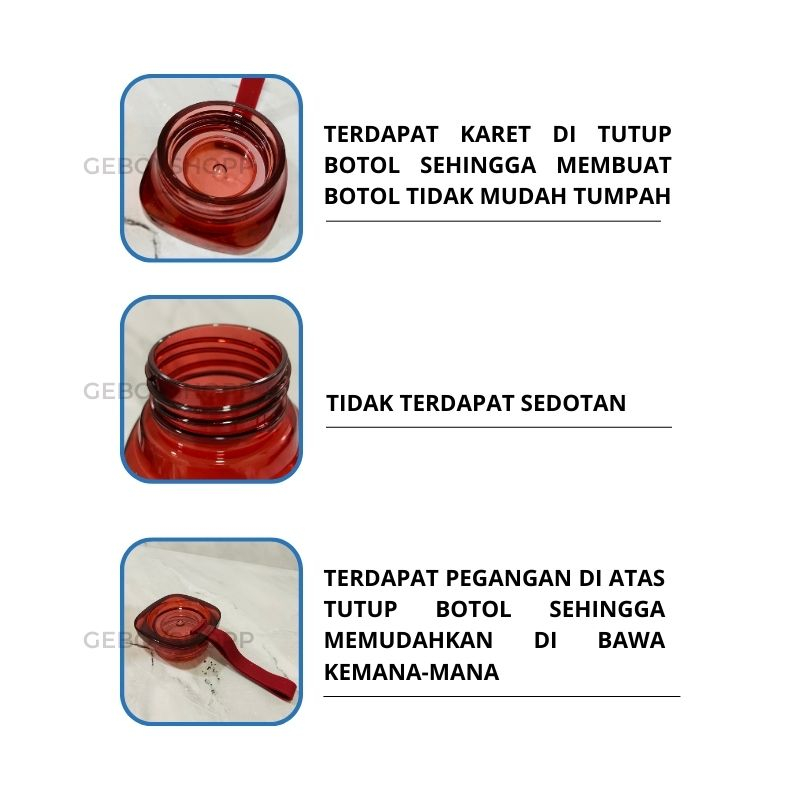 [CLEARANCE SALE] Botol Minum / Tempat Minum / Botol Air Minum Portable Fashion 420ml Foodgrade