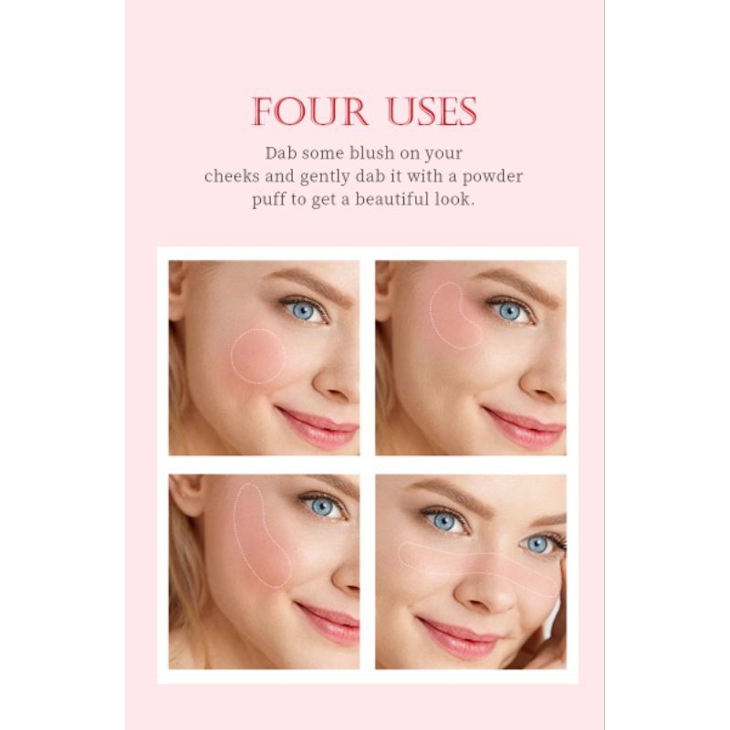 Mousse Liquid Blush 3 in 1 Long Lasting Waterproof FIT COLORS Original