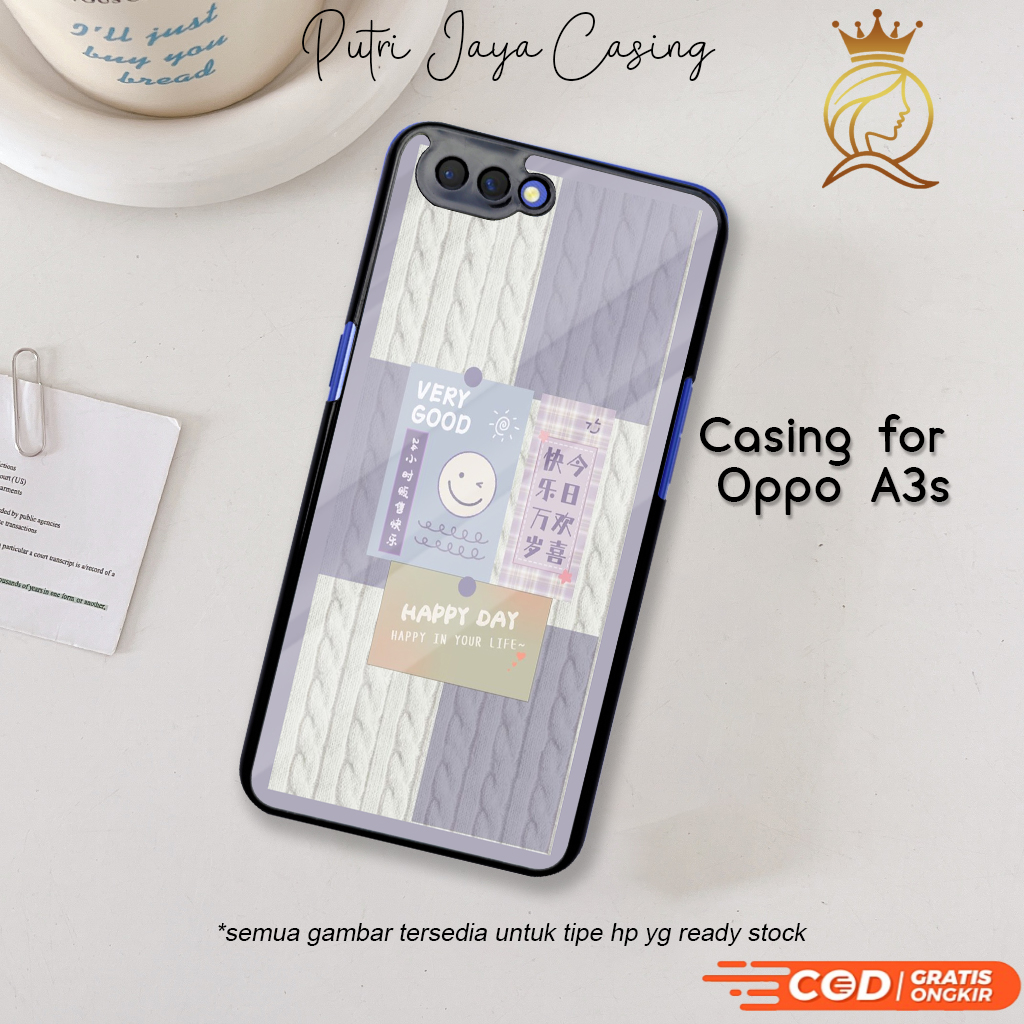 Case Hp Oppo A3s Oppo A3s Casing Oppo A3s Motif 02 CUTE Casing Terbaru Case Karakter Lucu Keren Casi