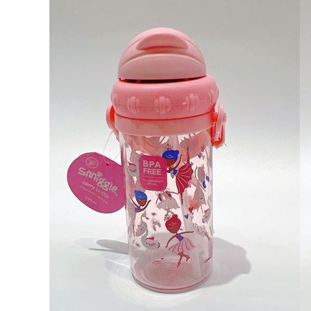 BOTOL MINUM ANAK SMIGGLE BPA FREE 430 ML 2003 WITH TALI+SEDOTAN TERBARU