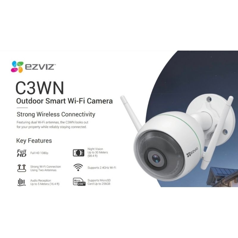 Ezviz Husky C3WN Outdoor Camera Full HD 1080 IP